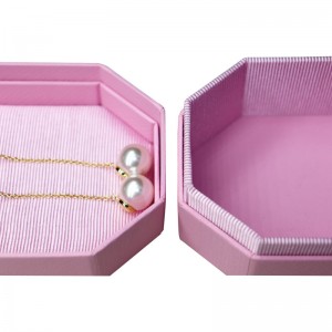 Přizpůsobená luxusní krabička na šperky nejvyšší třídy, pevná krabička, dárková krabička a balení