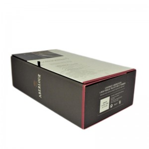 Magnetic Wine Gift Boxes գինու շշի և գինու բաժակի տուփի նվեր հավաքածուի փաթեթավորման համար: