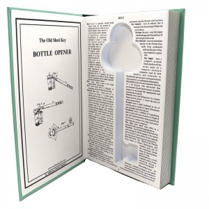 The Book Shape Packaging / ქაღალდის ყუთი