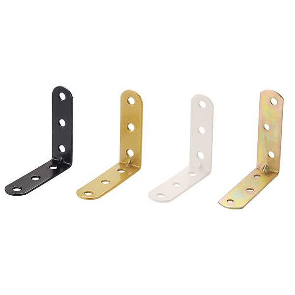 Degree Furniture Foot Stainless Steel Support Angle Code Corner Brackets L Shaped Brackets for Shelves Furniture
