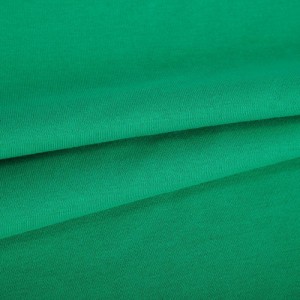ulkona froteefleece CVC 80% puuvilla 20% polyesteri neulottu ranskalainen froteefleece huppari fleece kangas myytävänä