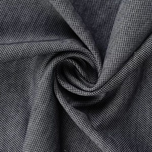 Бои со различна големина креативен дизајн 53%C 47%P Плетена полиестерска пике ткаенина за поло маица