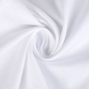 бавовняна тканина, легкий стійкий 26S 100%C одинарний трикотаж для сну або одягу-спортивного одягу