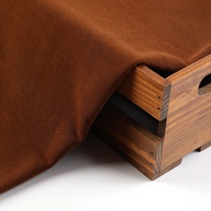Bio wash high quality 32S CVC Combed Cotton polyester saƙa Terry Fabric na Faransa don Hoodies.