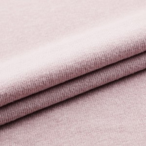 Rayon Polyester Spandex برش ٿيل Hacci سنگل جرسي ڪپڙو لباس لاءِ ترتيب ڏيو