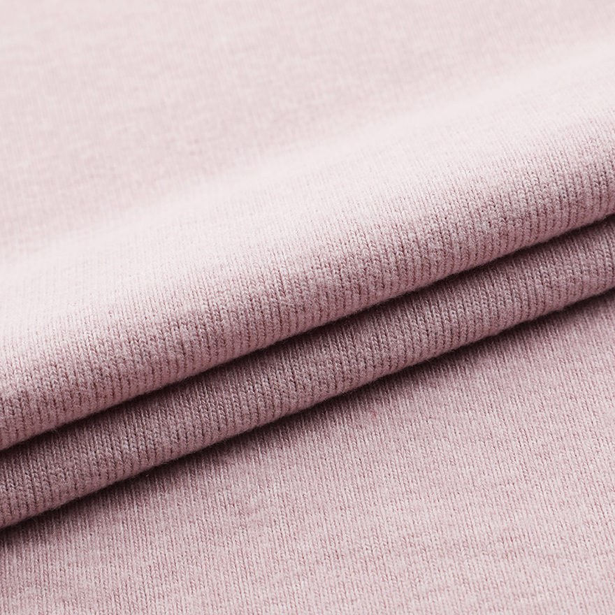 Habbee Rayon Polyester Spandex burush Hacci Single Jersey Fabric ee Lebbiska Sawirka leh