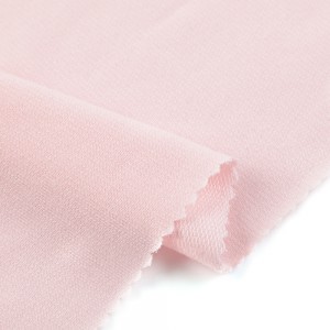 Good quality GRS 30S recycle polyester spun low weight french terry fabric for spring garment
