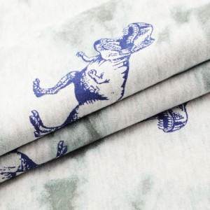 2022 Produktu Berria CVC French Terry Inprimatutako Oihalak French Terry Fleece Sweatshirt Fabric