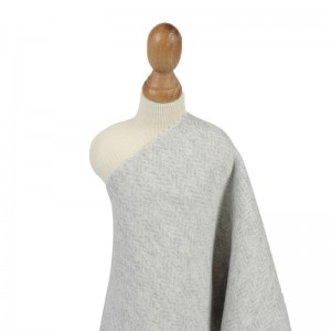 Тешка памучна полиестерска француска ткаенина приспособете го дизајнот за џемпер