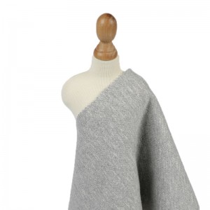Medium Weight Custom Color Lainlain nga Kolor CVC 60% C 40% P Cotton Polyester French Terry Knitted Fabric Para sa Hoodies