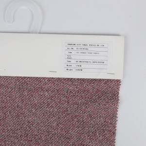 Fornitore della Cina Felpa Materiale Cotone Poliestere CVC French Terry Hoodies Tessuto a maglia