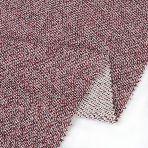 China Supplier Sweatshirt Materiaal Katoen Polyester CVC Frânsk Terry Hoodies Knit Fabric
