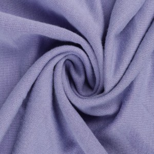 200GSM Polyester Fabric New Hot Sale Plain Dyed Customization TR Knitted French Terry Fabric