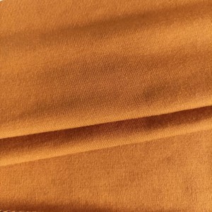 Měkká a teplá pletená svetrová tkanina z francouzského froté z umělého hedvábí