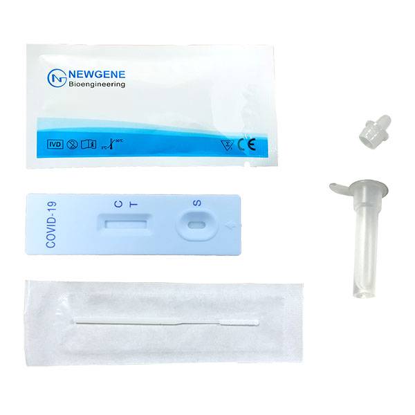 COVID-19 Antigen Detection Kit para sa Nasal Swab/Sputum Samples（self-test) Itinatampok na Larawan