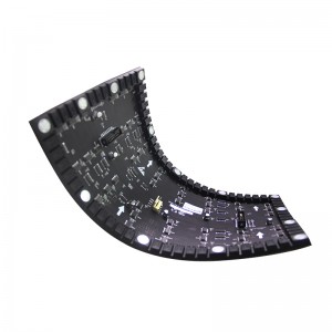 Klappbar LED Display Modul P3 Indoor Curved LED Screen Panel Board