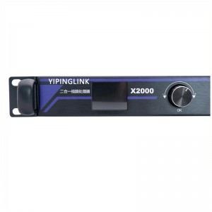Procesor video Linsn X2000 cu ecran LED Scaler și splicer