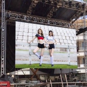 Professional Commercial Rental LED Display P4.81 Outdoor Module 250 * 250mm