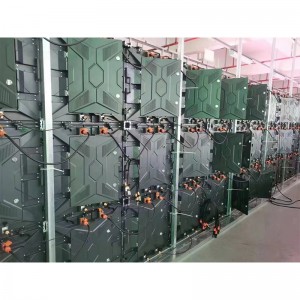640×640 Indoor And Outdoor LEDC Aluminium Die Casting Cabinet For 320x160mm Module Size