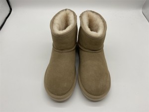 I-Lady Sheepskin Mini boot kunye ne-EVA sole