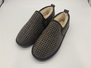Factory Real Sheepskin Slippers Indoor Winter Shoes