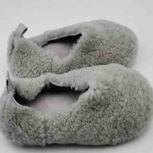 Բարձր որակ դասական բնական կաշվից և ոչխարի մորթուց լոֆեր կոշիկների համար Բրդյա աստառ Տաք ձմեռային մոկասինների համար