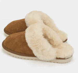 2021 Ama-slippers wakamuva we-fleece cuff suede