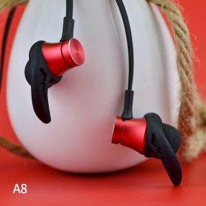 Yison A8 Sport Earbud Headphones Ndi Zilankhulo Zopanda zingwe