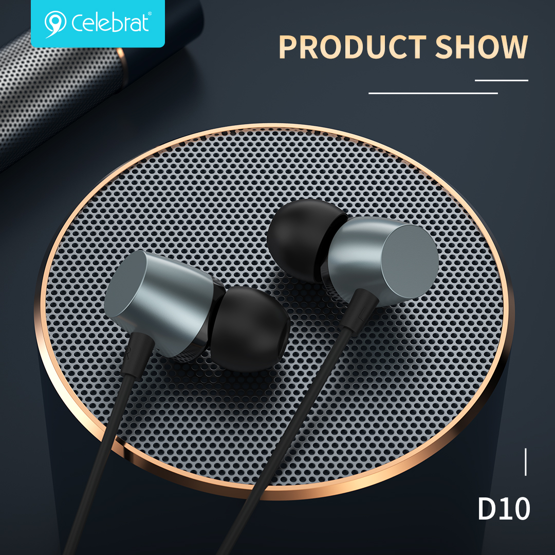 Celebrat D10 Prachtige in-ear-oortelefoons