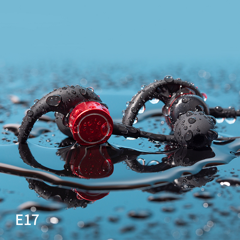 2021 뜨거운 판매 Yison E17 긴 내구성 인체 공학적 디자인 귀에 맞는 편안함 무선 목 걸이 이어폰