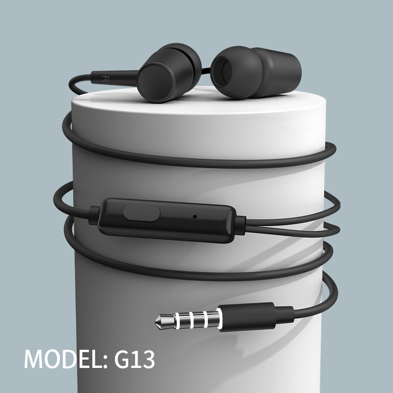 Yison New Release G13 Deep bass stereo Li-earphone tse theko e tlaase bakeng sa Samsung