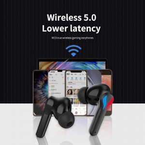 НОВИ 2021 Celebrat W13 3D опкружувачки стерео слушалки за игри безжични слушалки