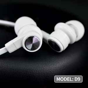 Fty χονδρικής υψηλής ποιότητας ενσύρματα ακουστικά Ακουστικά πολλαπλών χρωμάτων Celebrat-D9