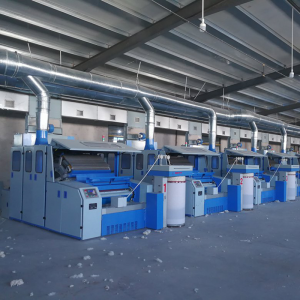 Pabrik Termurah Xn-520 Cotton Polyester Wool Filling Carding Machine