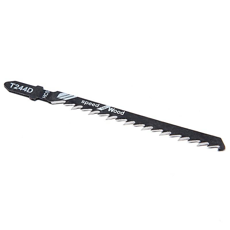 Eğri testere bıçağı T244D HCS，İnce dişli kaba dişli ağaç işleme metal plastik kesme
