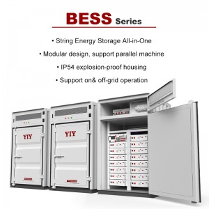 BESS-serie hybride commerciële en industriële ESS