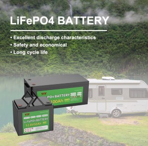 12V Pure Lifepo4 batteri 30ah/40ah/50ah/100Ah