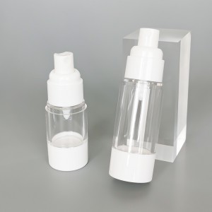 15ml 30ml 50ml 100ml vakum Plastik aluminium kosmetik Airless Botol raray krim airless botol pompa semprot