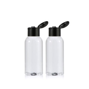 30ml 50ml 60ml 100ml 250ml 300ml 500ml Flip Top Cap PET lotion cosmetic squeeze bottle plastic shampoo bottle