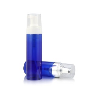 Alta qualidade 100 120 150 200 ml embalagem plástica vazia para cuidados com a pele gel desinfetante para as mãos garrafa de espuma personalizada para cuidados com o rosto
