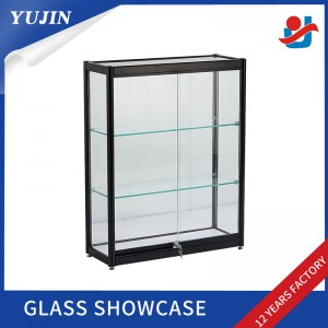 Super Lowest Price Lockable Glass Display Cabinets - Tabletop jewelry display case oval  jewelry showcase showcase jewelry display cabinet – Yujin