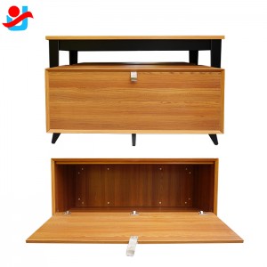 Wooden furniture Wine display rack home use with table and sofa