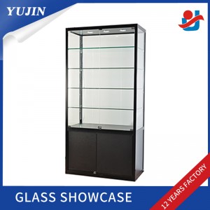 Good Wholesale Vendors Wooden Glass Counter Display Cabinet - Modern Multi-functional Floor Display Jewelry Cabinet Jewelry Showcases – Yujin