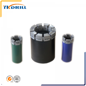Silver Welding Water Drilling Diamond Core Drill Bits For Drilling Hard Concrete/Asphalit