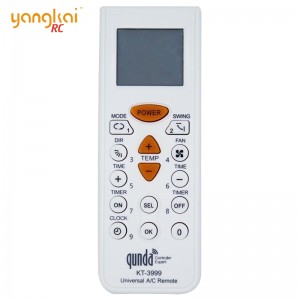 4000 in 1 Universal A/C Remote KT3999