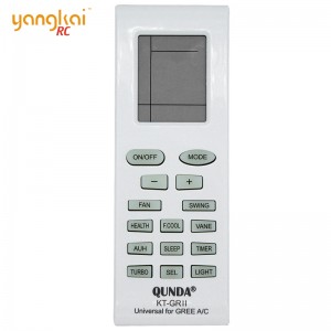China Manufacturer for Lg Akb Remote - KT-GRII Universal remote for GREE A/C – Yangkai