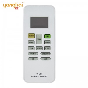 Top Quality Sharp Shw/Rmc/0121 - KT-MDII Universal remote for Midea A/C – Yangkai