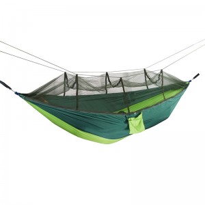 Hamac pliabil suspendat pentru camping în aer liber de bună calitate