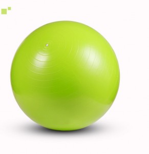 Ballon de yoga d'équilibre de 55 cm avec logo imprimé de taille personnalisée