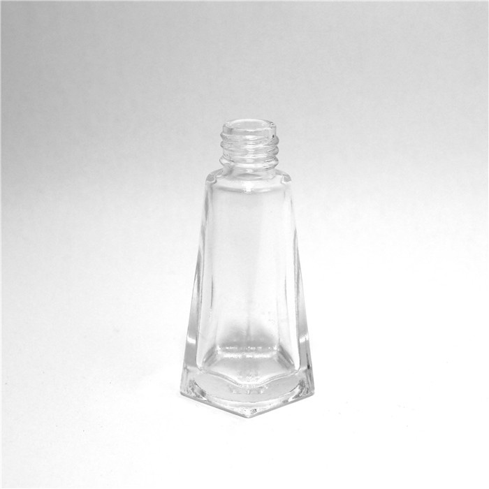 026 化粧品ボトル クリスタルホワイトガラス